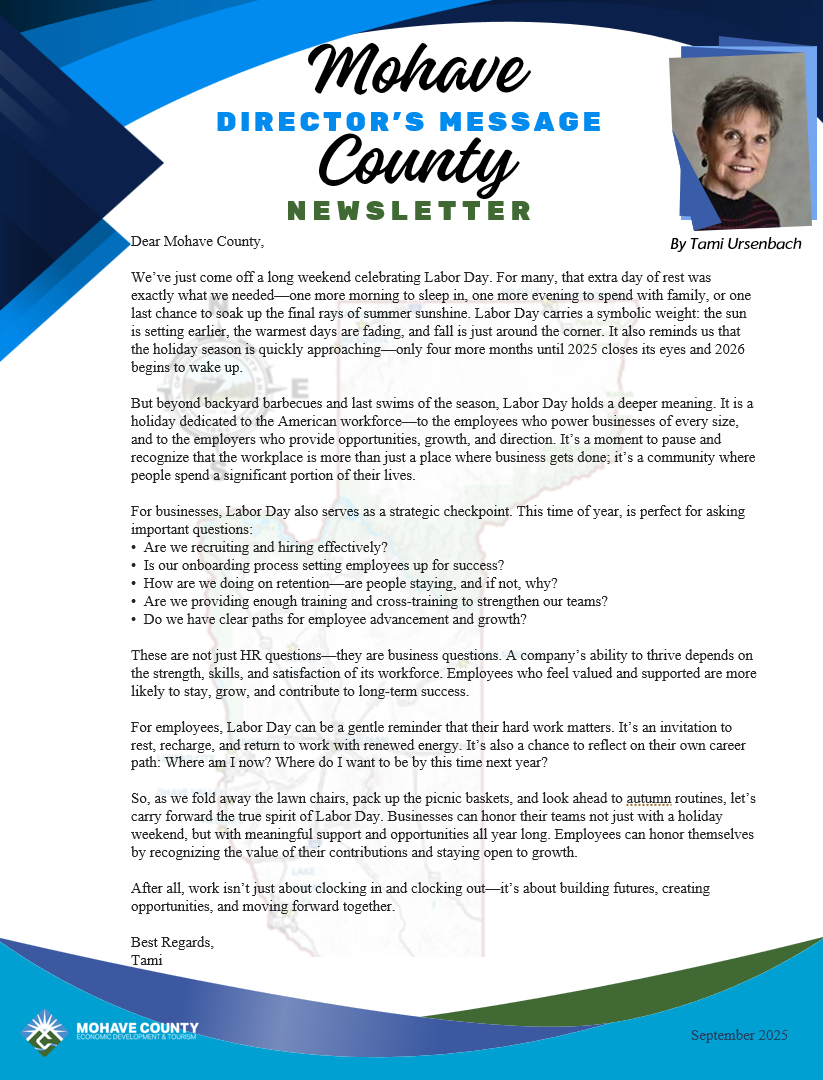 September newsletter cover