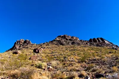 View Of Mountain From Base
