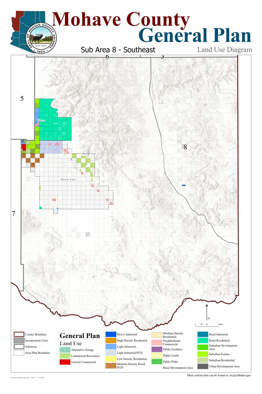 Sub Area 8 Southeast map