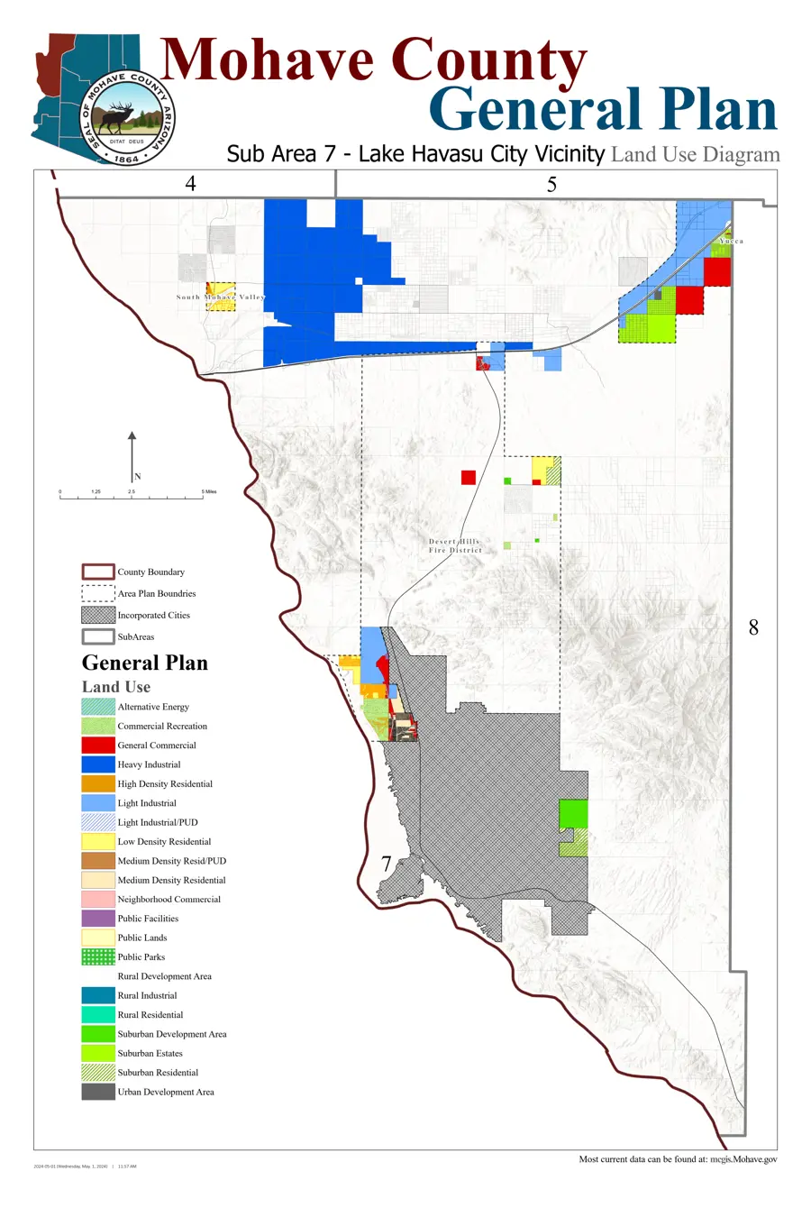 Sub Area 7 - Lake Havasu City Vicinity