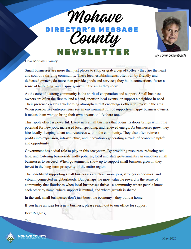 May newsletter cover