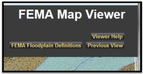 FEMA map viewer buttons