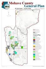Sub Area 1 Arizona Strip map