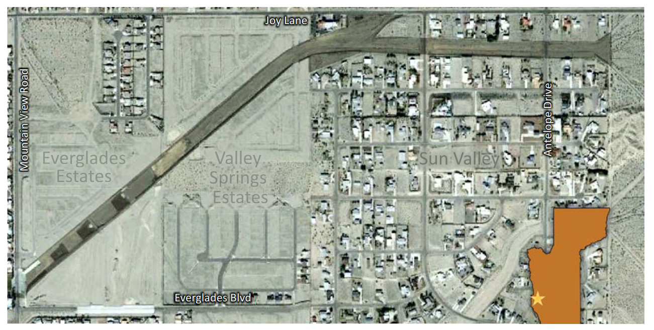 map of antelope drain