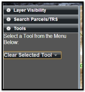 FEMA map viewer clear tool